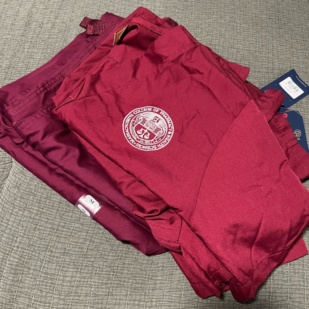 MCPHS nursing school scrubs. SOLD